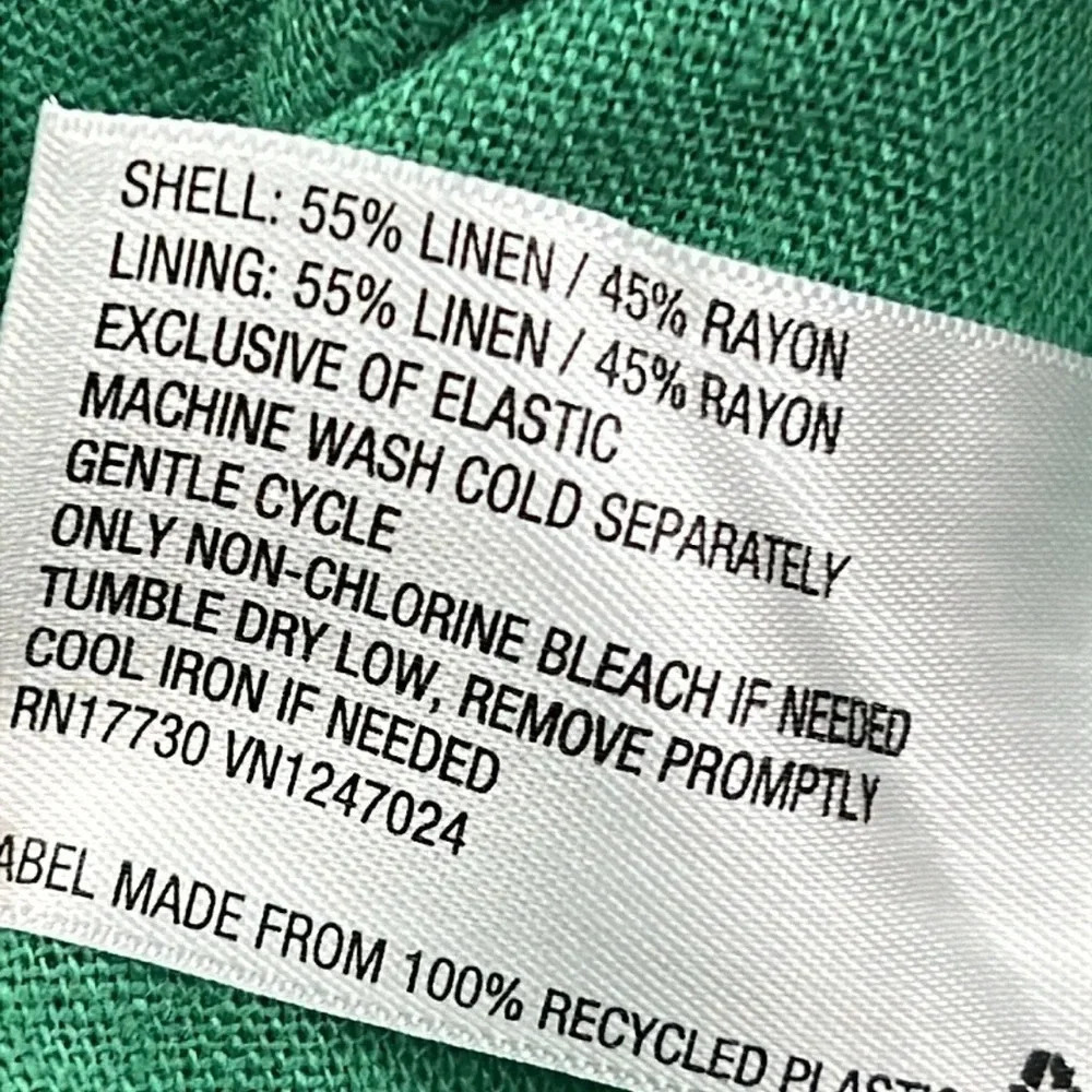 Universal Thread Linen Tie Front Cropped Adjustable Straps Tank Top Size XXL NWT - Picture 9 of 11